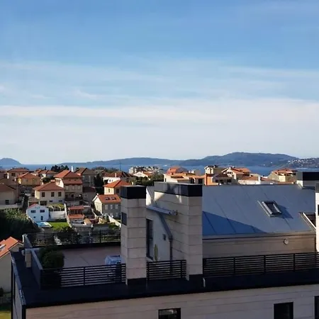 Piso Miracíes- Wifi- Parking- Vistas Ría De Vigo